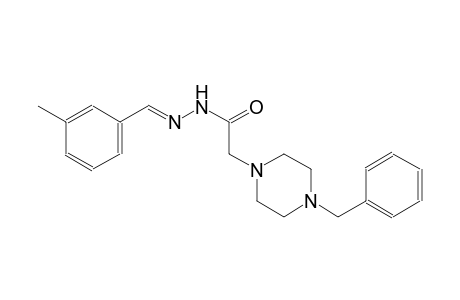 1-piperazineacetic acid, 4-(phenylmethyl)-, 2-[(E)-(3-methylphenyl)methylidene]hydrazide