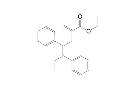 (Z)-Ethyl 2-(2,3-diphenyl-2-pentenyl)acrylate