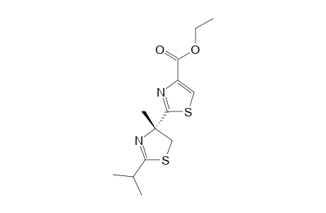 (4R)-4-(4'-ETHOXYCARBONYLTHIAZOLE-2'-YL)-2-ISOPROPYL-4-METHYL-4,5-DIHYDROTHIAZOLE