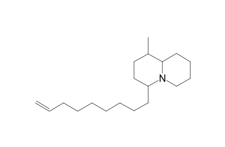 1-Methyl-4-(8'-octen-1'-yl)-quinolizidine