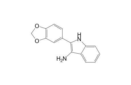 3-Amino-2-(1,3-benzodioxol-5-yl)indole