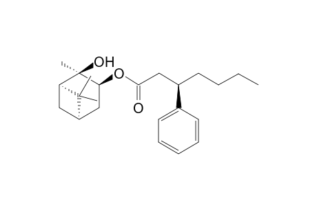 3-(3-Phenyl-1-oxoheptyloxy)-1,7,7-trimethylbocyclo[3.1.1]heptane-1-ol