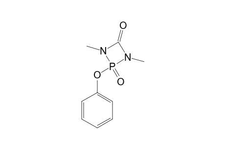 1,3-DIMETHYL-2-PHENOXY-1,3,2-DIAZAPHOSPHETIDIN-4-ON-2-OXIDE