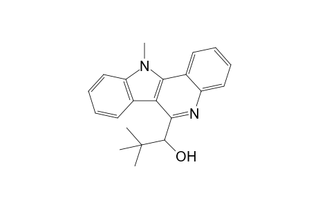 6-(1-Hydroxy-2,2-dimethylpropyl)-11-methyl-11H-indolo[3,2-c]quinoline