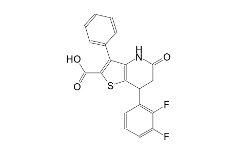 thieno[3,2-b]pyridine-2-carboxylic acid, 7-(2,3-difluorophenyl)-4,5,6,7-tetrahydro-5-oxo-3-phenyl-