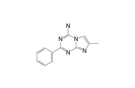7-METHYL-2-PHENYLIMIDAZO-[1,2-A]-[1,3,5]-TRIAZIN-4-YL-AMINE