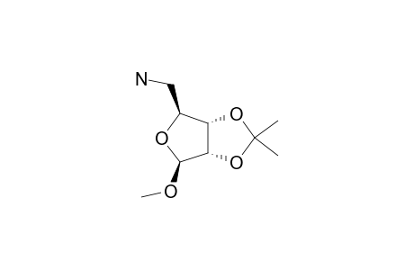 METHYL-5-AMINO-5-DEOXY-2,3-O-ISOPROPYLIDENE-BETA-D-RIBOFURANOSIDE
