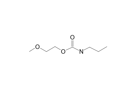 Carbonic acid, monoamide, N-propyl-, 2-methoxyethyl ester