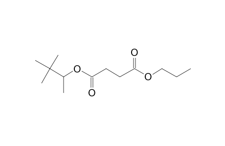 Succinic acid, 3,3-dimethylbut-2-yl propyl ester