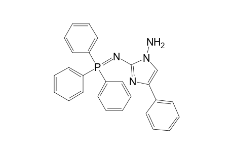 1-Amino-4-phenyl-2-triphenylphosphoranylideneamino-1H-imidazole
