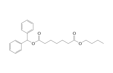 Pimelic acid, diphenylmethyl butyl ester