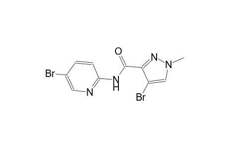 4-bromo-N-(5-bromo-2-pyridinyl)-1-methyl-1H-pyrazole-3-carboxamide