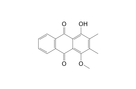 1-Hydroxy-4-methoxy-2,3-dimethylanthracene-9,10-dione