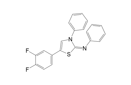 5-(3,4-difluorophenyl)-3-phenyl-2-(phenylimino)-4-thiazoline