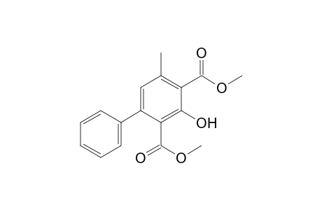 3-hydroxy-5-methyl-2,4-biphenyldicarboxylic acid, dimethyl ester