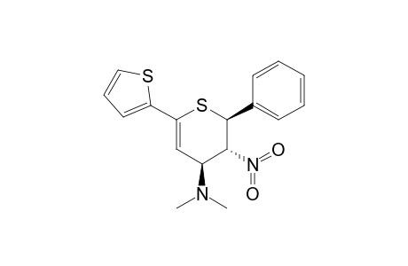 (2S,3R,4S)-N,N-dimethyl-3-nitro-2-phenyl-6-(2-thienyl)-3,4-dihydro-2H-thiopyran-4-amine