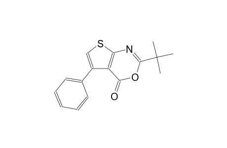 4H-thieno[2,3-d][1,3]oxazin-4-one, 2-(1,1-dimethylethyl)-5-phenyl-