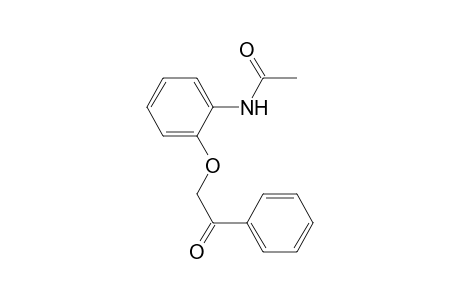 Acetamide, N-[2-(2-oxo-2-phenylethoxy)phenyl]-