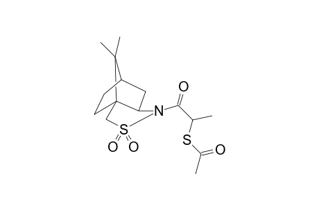 N-(2-acetylsulfanylpropionyl)bornane-10,2-sultam