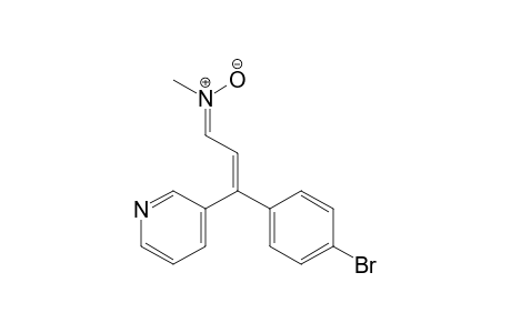 Methanamine, N-[3-(4-bromophenyl)-3-(3-pyridinyl)-2-propenylidene]-, N-oxide, (Z)-