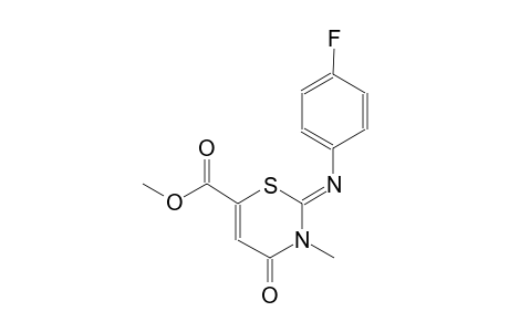 2H-1,3-thiazine-6-carboxylic acid, 2-[(4-fluorophenyl)imino]-3,4-dihydro-3-methyl-4-oxo-, methyl ester, (2Z)-