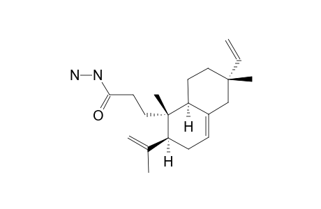 3,4-SECOISOPIMARA-4(18),7,15-TRIENE-3-OIC-ACID-HYDRAZIDE