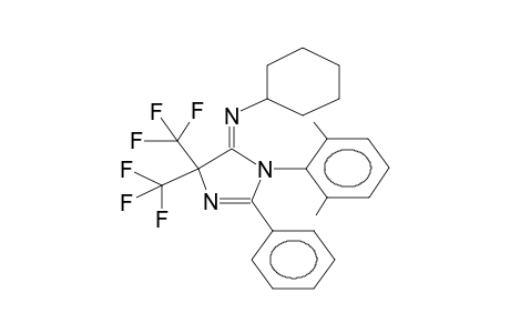 (Z)-5-CYCLOHEXYLIMINO-1-(2,6-DIMETHYLPHENYL)-2-PHENYL-4,4-BIS(TRIFLUOROMETHYL)-2-IMIDAZOLINE