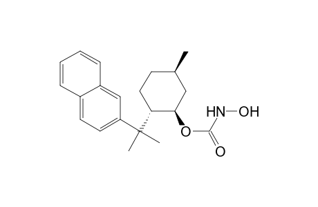 [[(1R,2S,5R)-5-Methyl-2-[1-methyl-1-(2-naphthyl)ethyl]cyclohexyl]oxy]carbonylhydroxyamine