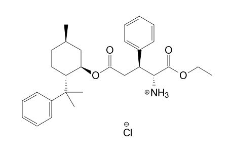 1-Ethyl-5-[(1R,2S,5R)-8-Phenylmenthyl](2R,3S)-2-amonium-3-phenylglutarate chloride