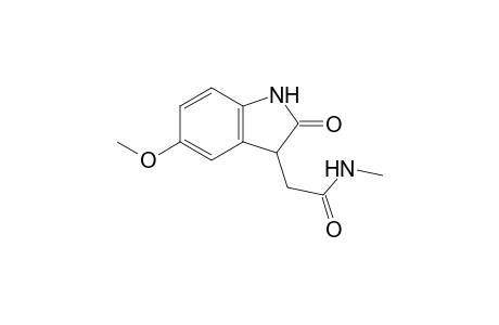 N-Methyl-2-(5-methoxy-2-oxoindolin-3-yl)acetamide