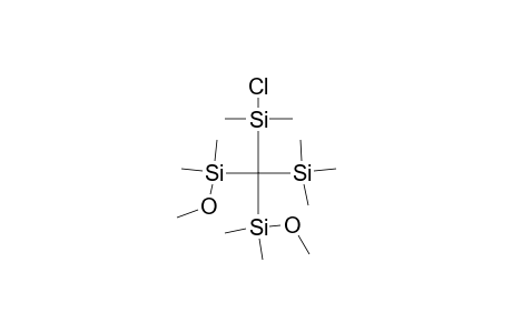 [Bis(methoxydimethylsilyl)(trimethylsilyl)methyl]chlorodimethylsilane