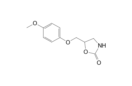 5-(p-methoxyphenoxymethyl)-2-oxazolidinone