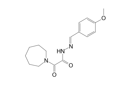 2-(1-Azepanyl)-N'-[(E)-(4-methoxyphenyl)methylidene]-2-oxoacetohydrazide