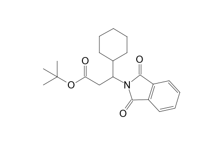 t-Butyl 3-cyclohexyl-3-(1',3'-dioxo-1',3'-dihydro-2H-isoindol-2'-yl)-propanoate