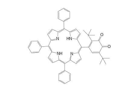 3,6-bis(t-Butyl)-4-(10',15',20'-triphenylporphyrin-5'-yl)-1,2-benzoquinone