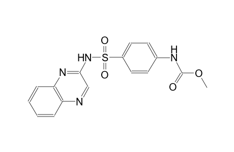 methyl 4-[(2-quinoxalinylamino)sulfonyl]phenylcarbamate