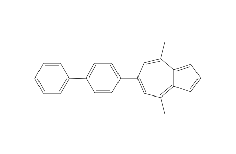 4,8-Dimethyl-6-(1',1'-biphenyl-4'-yl)azulene