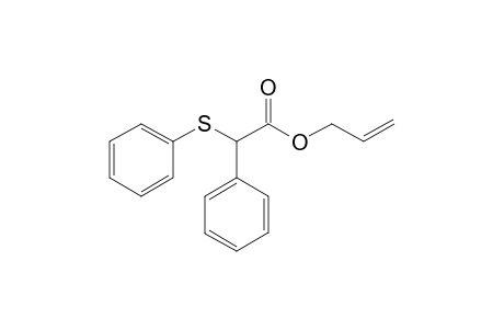 2-Phenylphenylsulfanylacetic acid allyl ester