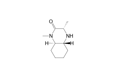(3S,4aR,8aR)-1,3-dimethyl-3,4,4a,5,6,7,8,8a-octahydroquinoxalin-2-one