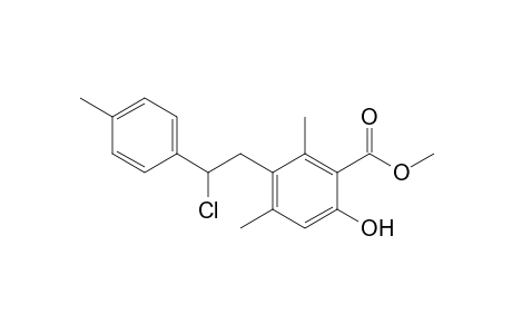 Methyl 5-[2-Chloro-2-(p-tolyl)ethyl]-4,6-dimethylsalicylate