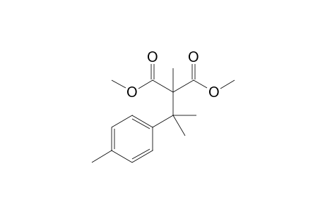 Methyl 2-(methoxycarbonyl)-2,3-dimethyl-3-(4'-methylphenyl)butanoate