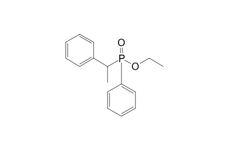 1-[Ethoxy(phenyl)phosphoryl]ethylbenzene