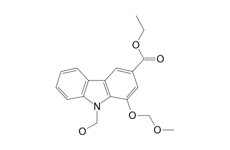 1-(methoxymethoxy)-9-methylol-carbazole-3-carboxylic acid ethyl ester