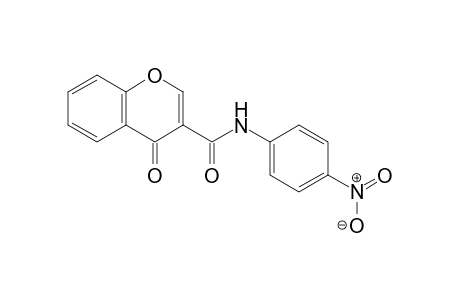 N-(4-Nitrophenyl)-4-oxo-4H-1-benzopyran-3-carboxamide