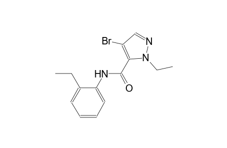 4-bromo-1-ethyl-N-(2-ethylphenyl)-1H-pyrazole-5-carboxamide