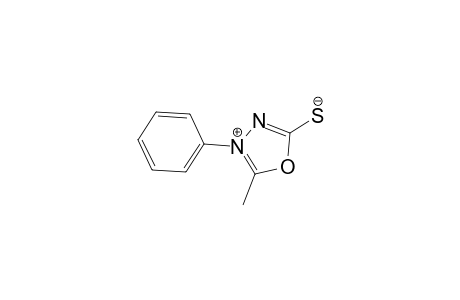 1,3,4-Oxadiazolium, 5-mercapto-2-methyl-3-phenyl-, hydroxide, inner salt