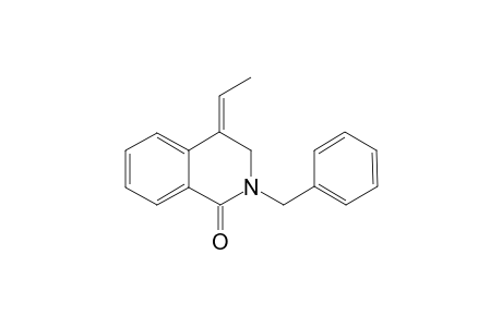 N-Benzyl-1,2,3,4-tetrahydro-4-ethylidineisoquinoline-1-one