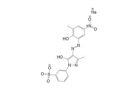 6-Amino-4-nitro-o-cresol->3-methyl-1-(m-sulfophenyl)-5-pyrazolon