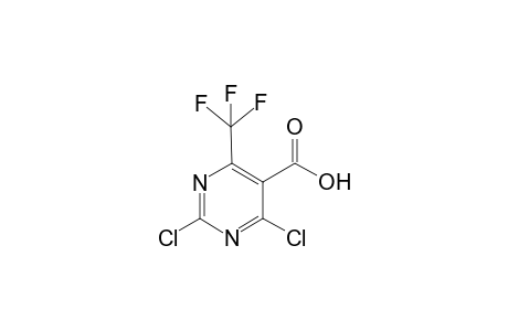 2,4-Dichloro-6-(trfluoromethyl)pyrimidine-5-carboxylic acid