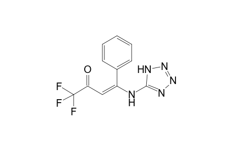5-[N-(1-Phenyl-4,4,4-trifluoro-3-oxobutenyl)amino]tetrazole